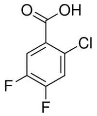 MC91109 2-Chloro-4,5-difluorobenzoic Acid 110877-64-0 2-氯-4,5-二氟苯甲酸