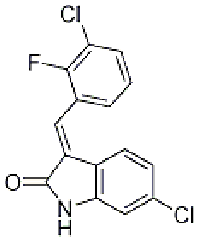 MC87128 2H-Indol-2-one, 6-chloro-3-[(3-chloro-2-fluorophenyl)Methylene]-1,3-dihydro- 897365-76-3 2H-Indol-2-one, 6-chloro-3-[(3-chloro-2-fluorophenyl)Methylene]-1,3-dihydro-