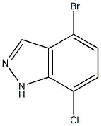 MC79854 4-BroMo-7-chloro-1H-indazole 1186334-61-1 4-溴-7-氯吲哚