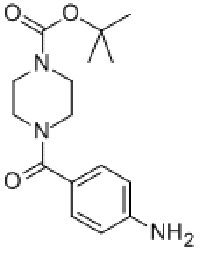 MC98953 TERT-BUTYL 4-(4-AMINOBENZOYL)TETRAHYDRO-1(2H)-PYRAZINECARBOXYLATE 350684-49-0 4-(4-氨基苯甲酰基)哌嗪-1-甲酸叔丁酯