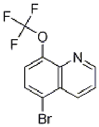 MC79639 5-Bromo-8-(trifluoromethoxy)quinoline 1065074-23-8 5-BROMO-8-TRIFLUOROMETHOXYQUINOLINE
