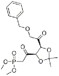 MC87105 diMethyl 2-((4R,5S)-5-(2-(benzyloxy)acetyl)-2,2-diMethyl-1,3-dioxolan-4-yl)-2-oxoethylphosphonate 89291-74-7 diMethyl 2-((4R,5S)-5-(2-(benzyloxy)acetyl)-2,2-diMethyl-1,3-dioxolan-4-yl)-2-oxoethylphosphonate