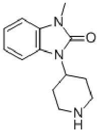 MC73305 4-(2-KETO-3-METHYL-1-BENZIMIDAZOLINYL)PIPERIDINE 53786-10-0 4-(2-酮-3-甲基-1-苯并咪唑基)哌啶