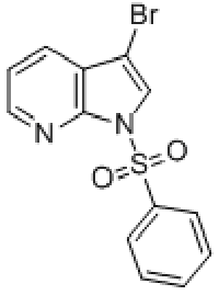 MC87024 1-(Benzenesulfonyl)-3-bromo-1H-pyrrolo[2,3-b]pyridine 880769-95-9 3-溴-1-甲基磺酰基-1H-吡咯并[2,3-B]吡啶