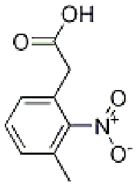 MC95811 2-nitro-3-Methyl-benzeneacetic acid 18710-86-6 3-甲基-2-硝基苯乙酸