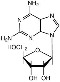MC44471  2-氨基腺嘌呤核苷  [2096-10-8]