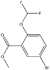 MC91276 Methyl 5-broMo-2-(difluoroMethoxy)benzoate 1131587-78-4 5-溴-2-二氟甲氧基苯甲酸甲酯