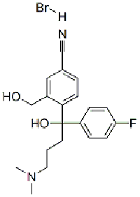 MC90440 4-[4-(Dimethylamino)-1-(4-fluorophenyl)-1-hydroxybutyl]-3-(hydroxymethyl)benzonitrile hydrobromide 103146-26-5 4-[4-(二甲氨基)-1-(4-氟苯基)-1-羟丁基]-3-羟甲基苯腈氢溴酸盐
