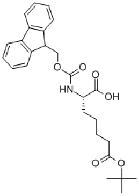 MC94636 (S)-2-FMOC-AMINO-HEPTANEDIOIC ACID 7-TERT-BUTYL ESTER 159751-46-9 (S)-芴甲氧羰基-2-氨基庚二酸-7-叔丁基酯
