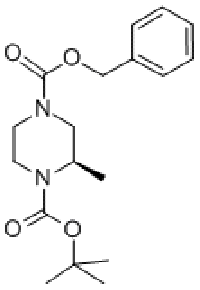 MC92880 (R)-2-METHYL-PIPERAZINE-1,4-DICARBOXYLIC ACID 4-BENZYL ESTER 1-TERT-BUTYL ESTER 128102-16-9 (R)-2-甲基哌嗪-1,4-二甲酸 4-苄酯 1-叔丁酯
