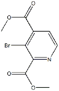 MC37032  3-溴吡啶-2,4-二甲酸二甲酯  [1222185-12-7]