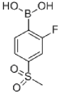 MC79223 2-Fluoro-4-methylsulfonylphenylboronic acid 957060-85-4 2-氟-4-(甲基磺酰基)苯硼酸