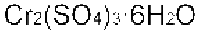 MC43034  硫酸铬,水合  [15244-38-9]