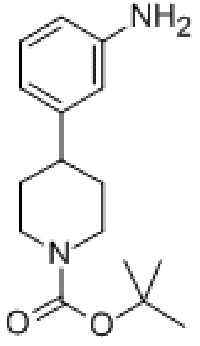 MC99570 4-(3-AMINO-PHENYL)-PIPERIDINE-1-CARBOXYLIC ACID TERT-BUTYL ESTER 387827-19-2 4-(3-氨基-苯基)-哌啶-1-甲酸 叔丁基 酯
