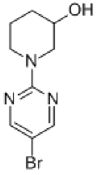 MC78476 1-(5-BROMOPYRIMIDIN-2-YL)-3-PIPERIDINOL 914347-67-4 1-(5-溴嘧啶-2-基)-3-羟基哌啶