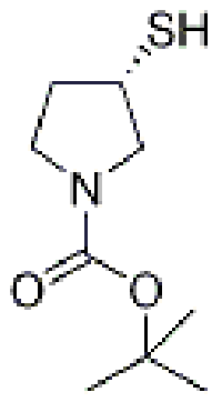 MC94473 (S)-3-Mercapto-pyrrolidine-1-carboxylic acid tert-butyl ester 156371-85-6 3S-巯基-1-叔丁氧羰基吡咯烷