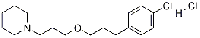 MC87162 1-[3-[3-(4-Chlorophenyl)propoxy]propyl]-piperidinehydrochloride 903576-44-3 1-[3-[3-(4-氯丙基)丙氧基]丙基]-哌啶盐酸盐