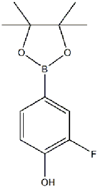 MC76174 2-FLUORO-4-(4,4,5,5-TETRAMETHYL-1,3,2-DIOXABOROLAN-2-YL)PHENOL 760990-08-7 3-FLUORO-4-HYDROXYPHENYLBORONIC ACID, PINACOL ESTER