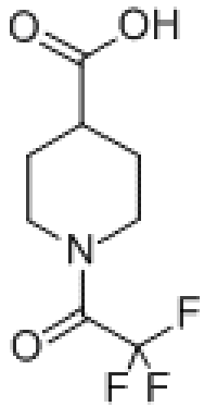 MC92777 1-(2,2,2-TRIFLUOROACETYL)-4-PIPERIDINECARBOXYLIC ACID 126501-70-0 1-(2,2,2-TRIFLUOROACETYL)-4-PIPERIDINECARBOXYLIC ACID