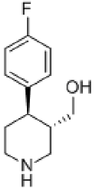MC92580 (3S,4R)-(-)-4-(4'-FLUOROPHENYL)3-HYDROXYMETHYL)-PIPERIDINE 125224-43-3 (3S,4R)-4-(4-氟苯基)哌啶-3-甲醇