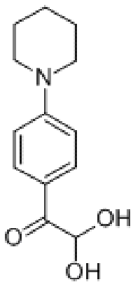 MC78798 4-PIPERIDINYLPHENYLGLYOXAL HYDRATE 93290-93-8 4-哌啶基苯基乙二醛水合物