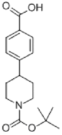 MC94208 N-BOC-4-(4-CARBOXYPHENYL) PIPERIDINE 149353-75-3 1-BOC-4-(4-羧基苯基)哌啶