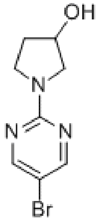 MC78477 1-(5-BROMOPYRIMIDIN-2-YL)-3-PYRROLIDINOL 914347-70-9 1-(5-溴-2嘧啶)-3-吡咯烷醇