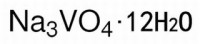 MC24180   十二水钒酸钠;正钒酸钠  [13721-39-6]  
