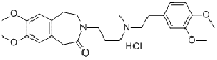 MC87275 3-[3-[[2-(3,4-DIMETHOXYPHENYL)ETHYL]METHYLAMINO]PROPYL]-1,3,4,5-TETRAHYDRO-7,8-DIMETHOXY-2H-3-BENZAZEPIN-2-ONE HYDROCHLORIDE 91940-87-3 3-[3-[[2-(3,4-DIMETHOXYPHENYL)ETHYL]METHYLAMINO]PROPYL]-1,3,4,5-TETRAHYDRO-7,8-DIMETHOXY-2H-3-BENZAZEPIN-2-ONE 