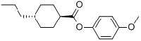 MC75211 (4-methoxyphenyl) 4-propylcyclohexane-1-carboxylate 67589-38-2 (4-METHOXYPHENYL) 4-PROPYLCYCLOHEXANE-1-CARBOXYLATE