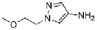 MC79092 1-(2-methoxyethyl)-1H-pyrazol-4-amine 948570-74-9 1-(2-甲氧基乙基)-1H-吡唑-4-胺
