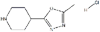 MC97879 2-Methyl-5-(piperidin-4-yl)-1,3,4-oxadiazole hydrochloride 280110-76-1 2-甲基-5-(哌啶-4-基)-1,3,4-噁二唑盐酸盐