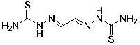 MC60388 Hydrazinecarbothioamide,2,2'-(1,2-ethanediylidene)bis- 1072-12-4 乙二醛二硫代缩氨基脲