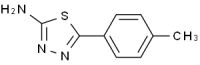MC97714 5-(4-methylphenyl)-1,3,4-thiadiazol-2-amine 26907-54-0 2-氨基-5-(4-甲氧苯基)-1,3,4-噻二唑