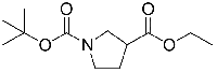 MC62580 Ethyl 1-Boc-3-Pyrrolidinecarboxylate 170844-49-2 1-Boc-吡咯烷-3-甲酸乙酯