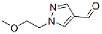MC98220 1H-Pyrazole-4-carboxaldehyde, 1-(2-methoxyethyl)- (9CI) 304693-70-7 1-(2-METHOXYETHYL)-1H-PYRAZOLE-4-CARBALDEHYDE