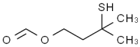 MC72853  50746-10-6 3-Mercapto-3-methylbutyl formate 3-Mercapto-3-methylbutyl formate