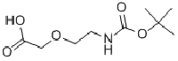MC93862 Acetic acid, [2-[[(1,1-dimethylethoxy)carbonyl]amino]ethoxy]- (9CI) 142929-49-5 5-叔丁氧羰基氨基-3-氧杂戊酸