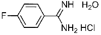MC63565 4-Fluoro-Benzamidine Hcl H2O 2339-59-5 4-氟苯甲脒盐酸盐