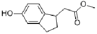 MC39440  METHYL (5-HYDROXY-2,3-DIHYDRO-1H-INDEN-1-YL)ACETATE  [856169-08-9]