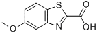 MC78298 2-Benzothiazolecarboxylicacid,5-methoxy-(7CI,9CI) 90322-41-1 5 - 甲氧基苯并[D]噻唑 - 2 - 羧酸