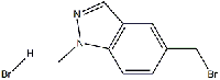 MC91986 5-Bromomethyl-1-methylindazole hydrobromide 1203160-22-8 5-(溴甲基)-1-甲基-1H-吲唑氢溴酸盐