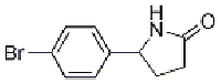 MC96492 5-(4-broMophenyl)pyrrolidin-2-one 207989-90-0 5-(4-溴苯基)吡咯烷-2-酮