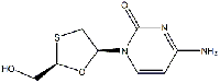 MC37402  4-氨基-1-[(2R,5S)-2-(羟基甲基)-1,3-氧硫杂环戊-5-基]-2(1H)-嘧啶酮  [136891-12-8]