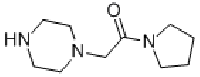 MC99739 1-((PYRROLIDINE-1-CARBONYL)METHYL)PIPERAZINE 39890-45-4 1-(2-哌嗪-1-基乙酰)吡咯烷