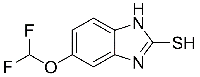 MC69054 5-(Difluoromethoxy)-2-Benzimidazolethiol 97963-62-7 5-二氟甲氧基-2-巯基-1H-苯并咪唑