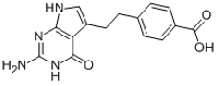 MC93509 4-[2-(2-Amino-4,7-dihydro-4-oxo-1H-pymol[2,3-d]pyrimodin-5-yl)ethyl]benzoic acid 137281-39-1 4-[2-(2-氨基-4,7-二氢-4-氧代-3H-吡咯并[2,3]嘧啶-5-基)乙基]苯甲酸