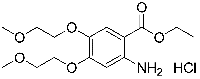 MC62803 2-Amino-4,5-bis(2-methoxyethoxy)benzoic acid ethyl ester hydrochloride 183322-17-0 2-氨基-4,5-双(2-甲氧基乙氧基)苯甲酸乙酯盐酸盐
