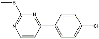 MC72238 4-(4-Chlorophenyl)-2-methylthiopyrimidine 434941-55-6 4-(4-氯苯基)-2-甲硫基嘧啶