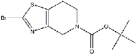MC92591 tert-Butyl 2-broMo-6,7-dihydrothiazolo[4,5-c]pyridine-5(4H)-carboxylate 1253654-37-3 2-溴-6,7-二氢噻唑并[4,5-C]吡啶-5(4H)-甲酸叔丁酯